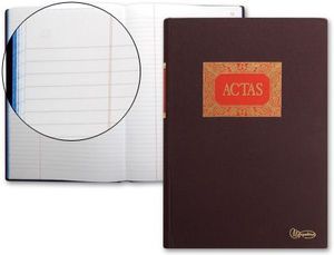 ACTAS 50H FOLIO NATURAL FOLIADO NUMERADO