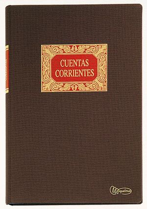 CUENTAS CORRIENTES FOLIO NATURAL 100H PAGINADO DEBE HABER