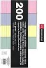 PAQUETE 200 FICHAS 4 COLORES A5 RAYADAS 210X148