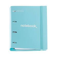 CARTAPACIO NOTEBOOK 4 ANILLAS EMOTIONS AZUL