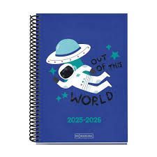 AGENDA ESCOLAR MIQUELRIUS SVH 2025-26 JUNIOR OUT OF THIS WORLD