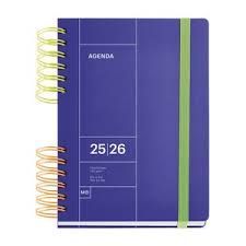 AGENDA ESCOLAR MIQUELRIUS 1DP 2025-26 BACK BASICS AZUL
