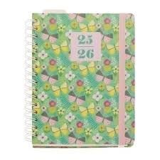 AGENDA ESCOLAR MIQUELRIUS 1DP 2025-26 ANNE LEHMAN BUTTERFLY