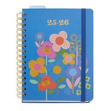 AGENDA ESCOLAR MIQUELRIUS SVH 2025-26 ANNE LEHMAN AZUL