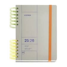 AGENDA ESCOLAR MIQUELRIUS SVH 2025-26 BACK BASICS GRIS