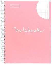 CUADERNO NB1 A4 80H 90G EMOTIONS MIQUELRIUS ROSA 46056