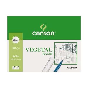 BLOC PAPEL VEGETAL GUARRO A3+ 95G