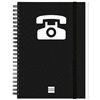 INDICE TELEFONO FCAM M141 A5 NEGRO 8510660