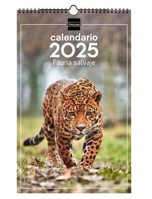 CALENDARIO FINOCAM PARED 25X40 2025 FAUNA SALVAJE