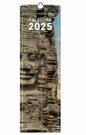 CALENDARIO FINOCAM PARED 15X48 2025 TRAVELING