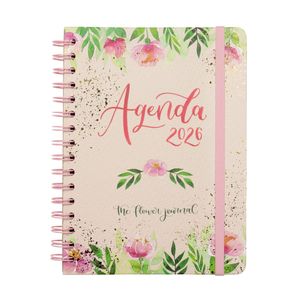 AGENDA FINOCAM FLOWER JOURNAL E10 SVH 2026 ROSA