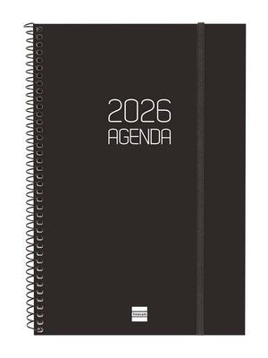 AGENDA FINOCAM OPAQUE E11 1DP 2026 NEGRO