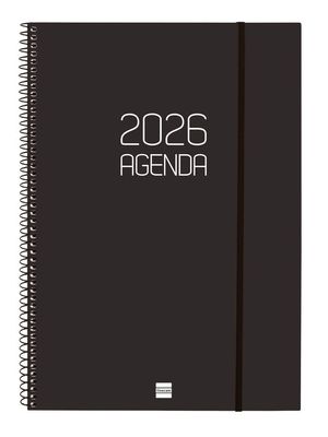 AGENDA FINOCAM OPAQUE E40 SVV 2026 NEGRO