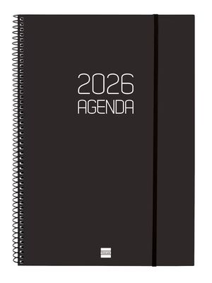 AGENDA FINOCAM OPAQUE E40 SVH 2026 NEGRO