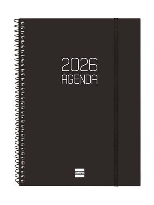AGENDA FINOCAM OPAQUE E10 SVV 2026 NEGRO