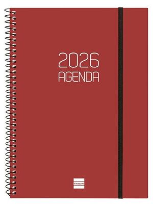 AGENDA FINOCAM OPAQUE E10 SVH 2026 BURDEOS
