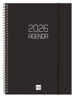 AGENDA FINOCAM OPAQUE E10 SVH 2026 NEGRO