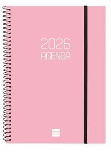 AGENDA FINOCAM OPAQUE E10 SVH 2026 ROSA