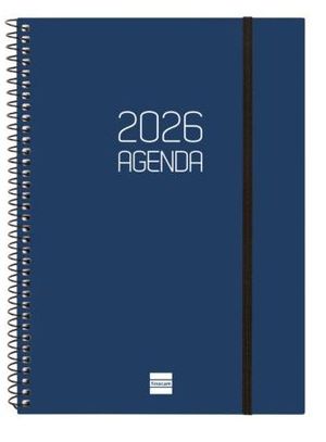 AGENDA FINOCAM OPAQUE E10 SVH 2026 AZUL
