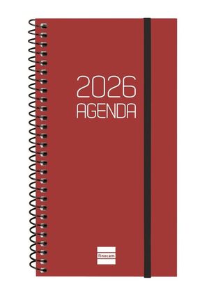 AGENDA FINOCAM OPAQUE E9 SVH 2026 BURDEOS