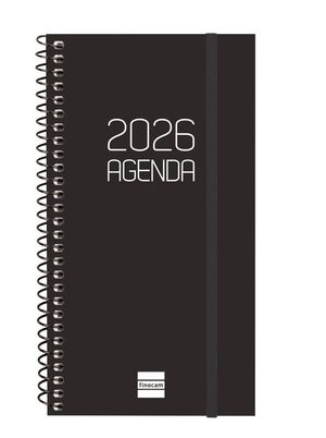 AGENDA FINOCAM OPAQUE E9 SVH 2026 NEGRO