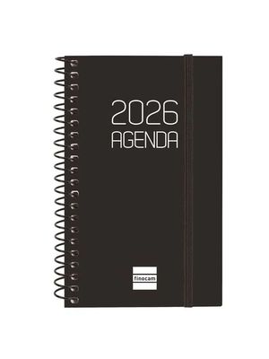 AGENDA FINOCAM OPAQUE E3 SVH 2026 NEGRO