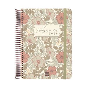 AGENDA FINOCAM CLOE 1/4 1DP MARRON 2026