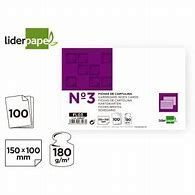 FICHAS LISAS N�3 100U 100X150MM CARTULINA 03527