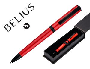 BOLIGRAFO BELIUS TURBO ALUM. ROJO 168836