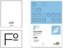 RECAMBIO 100 HOJAS LISO FOLIO 06822 LIDERPAPEL