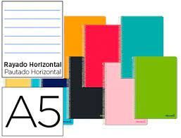 CUADERNO 4 1 RAYA 8MM 80H 08391 ESPIRAL LIDERPAPEL HORIZONTAL