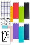 CUADERNO 12 VERTICAL 4MM 80H ESPIRAL 09862