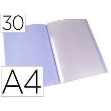 CARPETA 30 FUNDAS LAVANDA LIDERPAPEL 11005 EC75