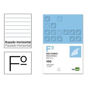RECAMBIO CARTAPACIO 100H RAYADO HORIZONTAL 4 T 11858