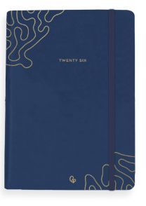 AGENDA ESPIRAL LIDERPAPEL EFIRA A5 1DP AZUL 2026