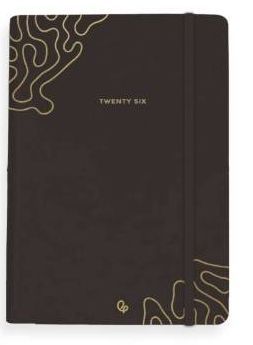 AGENDA ESPIRAL LIDERPAPEL EFIRA A5 1DP NEGRO 2026