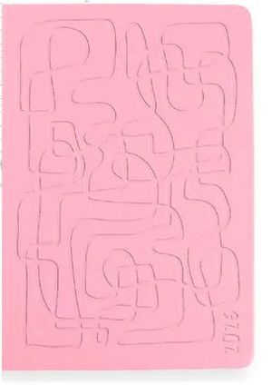 AGENDA ESPIRAL LIDERPAPEL ICARIA A5 1DP ROSA 2026