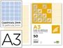 BLOC PAPEL MILIMETRADO A3 20452 50H 80GR