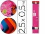 PAPEL CRESPON ROSA FUERTE 50CMX2,5M 24270