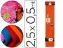 PAPEL CRESPON NARANJA 50CMX2,5M 24282