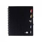 CUADERNO EXECUTIVE A4 NEGRO 5MM 100H ESPIRAL 35968