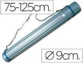 PORTAPLANOS EXTENSIBLE 75-125CM AZUL 9CM DIAMETRO 36138