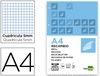 RECAMBIO CARTAPACIO 5MM 4 TALADROS 120H 80GR 5 COLORES 49752 HOJAS LIDERPAPEL FOLIO
