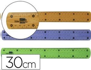 REGLA FLEXIBLE 30CM LIDERPAPEL 75038