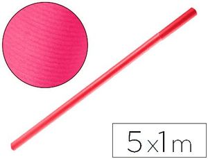 ROLLO KRAFT FUCSIA 5X1M LIDERPAPEL PAPEL 75397