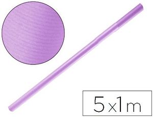ROLLO KRAFT LILA 5X1M LIDERPAPEL PAPEL 75399
