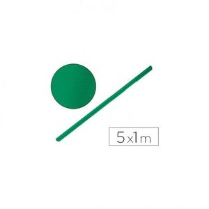 ROLLO KRAFT VERDE MUSGO 5X1M LIDERPAPEL PAPEL 75406