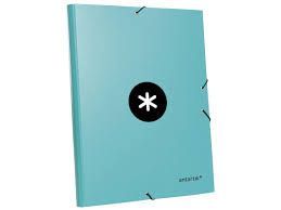 CARPETA LIDERPAPEL ANTARTIK GOMAS VERDE PASTEL 88860 AW66