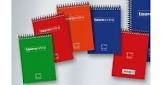 CUADERNO ESPIRAL 12� TAUROPLASTIC NATURAL / APAISADO BL16436