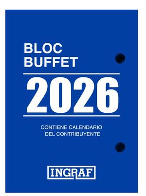 TACO CALENDARIO INGRAF 2026